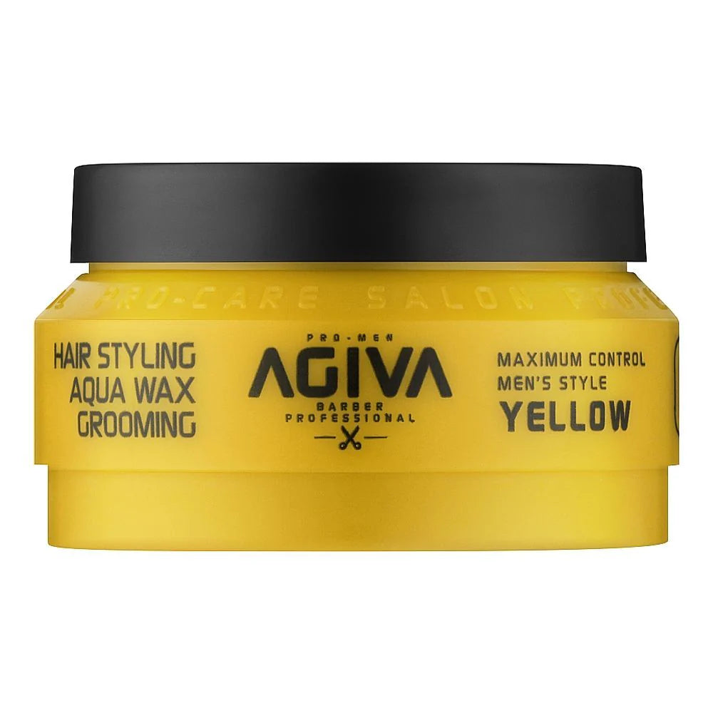 AGIVA- Professional Hair Styling Wax Yellow Aqua Grooming 04 - 90ml