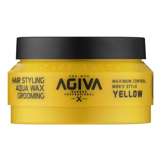 AGIVA- Professional Hair Styling Wax Yellow Aqua Grooming 04 - 90ml
