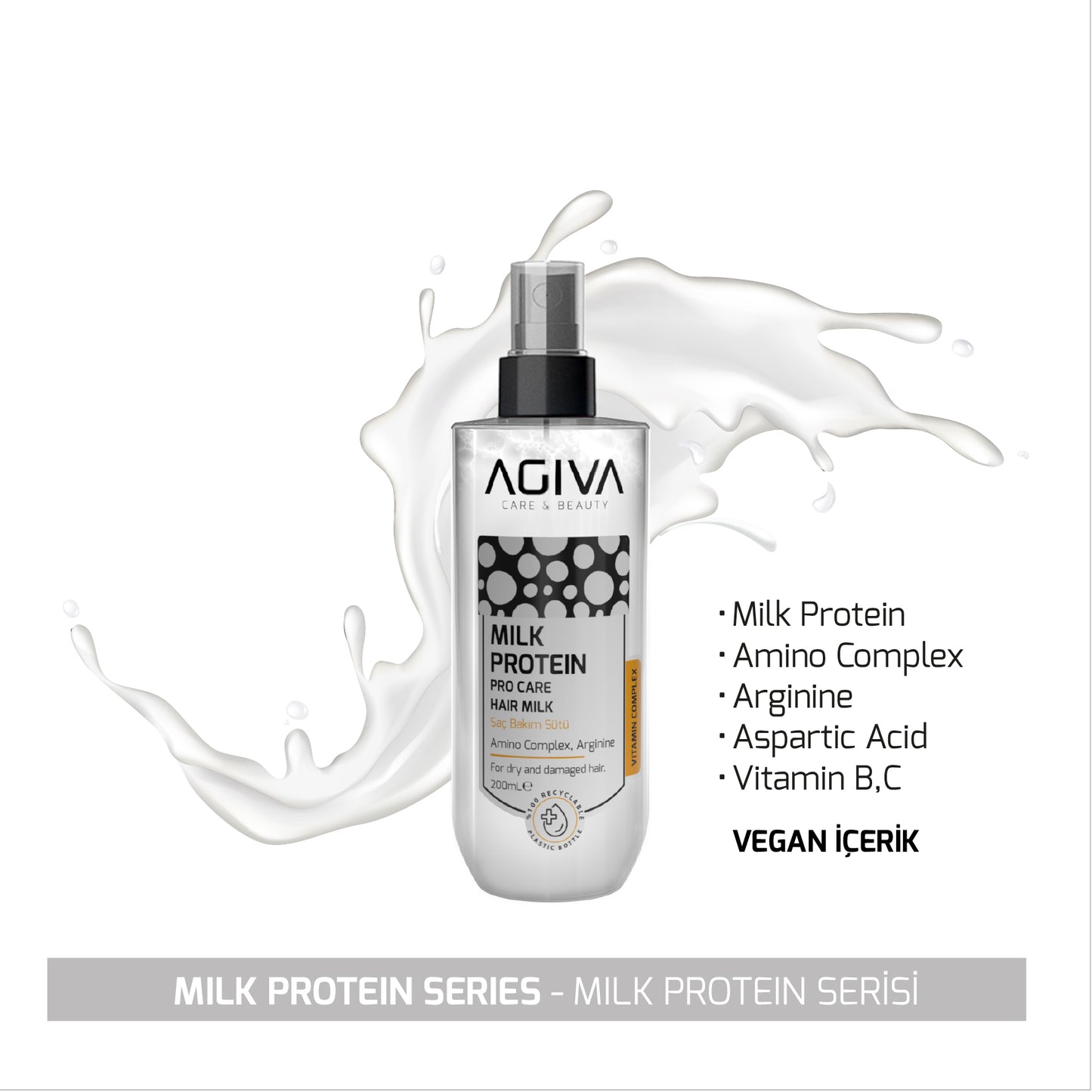 AGIVA Milk Protein Pro Care Hair Milk