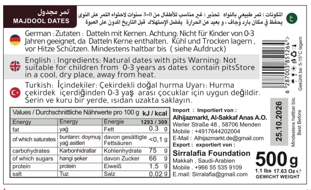 Majdool Dates