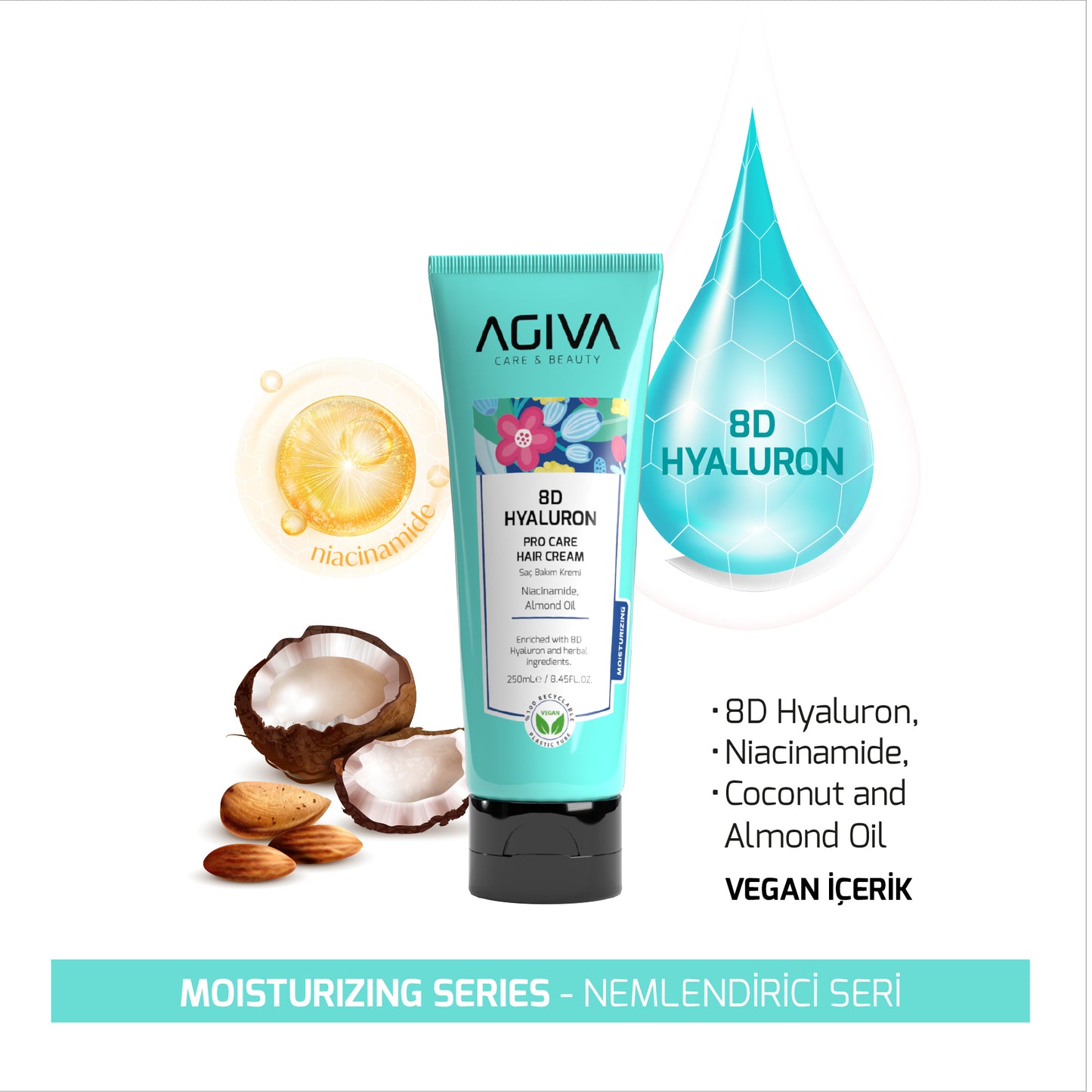 AGIVA 8D Hyaluron Pro Care Hair Cream