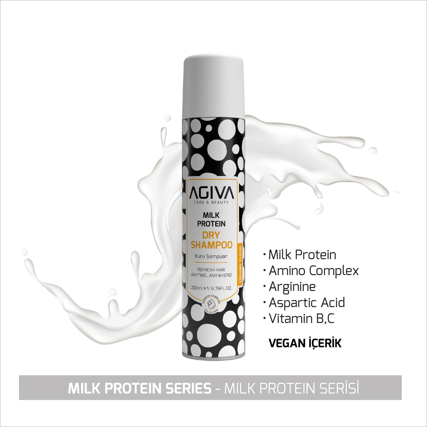 AGIVA Milk Protein Pro Care Dry Shampoo
