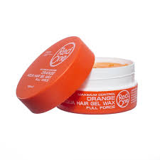 Orange Aqua Hair Gel Wax red one