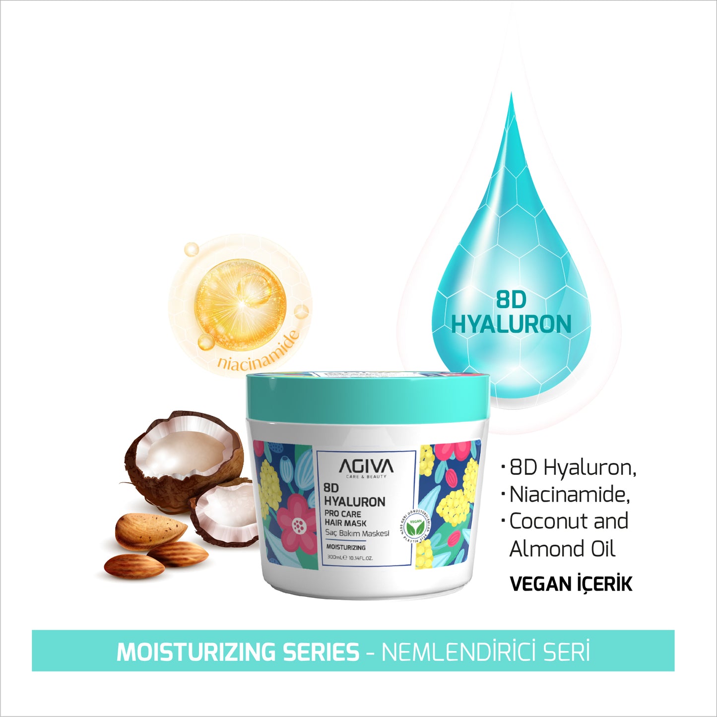 AGIVA 8D Hyaluron Pro Care Hair Mask