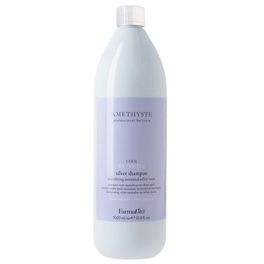 FarmaVita Amethyste Cool Blonde Silver Shampoo 1000 ml .
