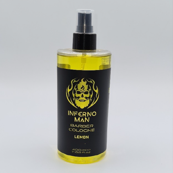 #Inferno-Man Barber Cologne Lemon 400 ml