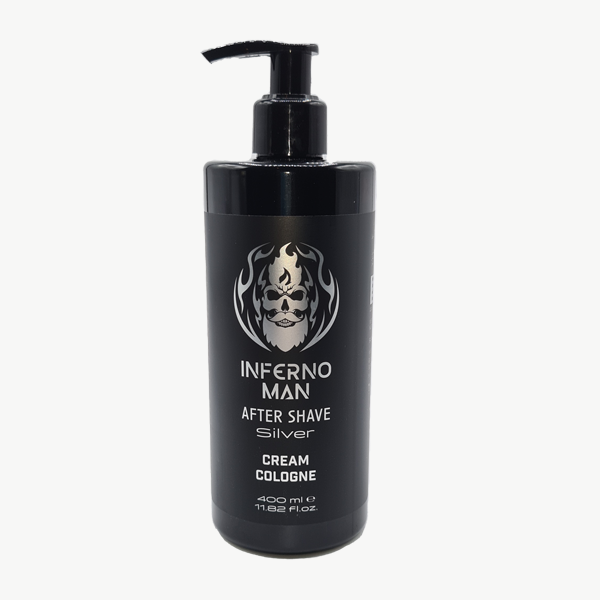 INFERNO MAN Creme Cologne 400 ml Silver