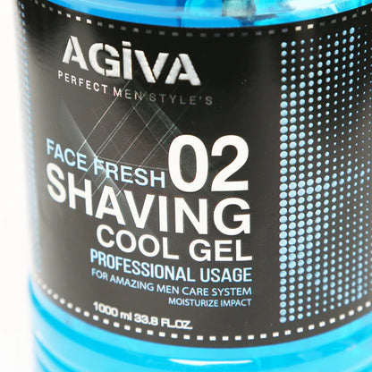 Agiva Shaving Gel 02 Cool Fresh 1000ml