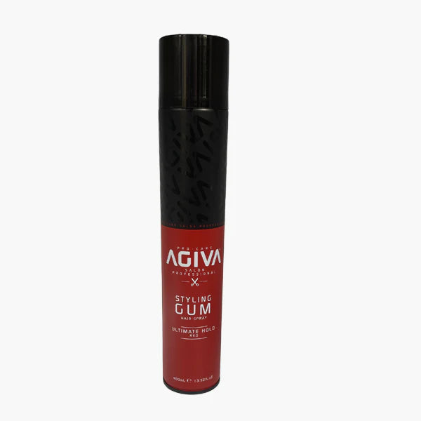 Agiva Styling Gum Hair Spray Ultimate Hold Red 400ml