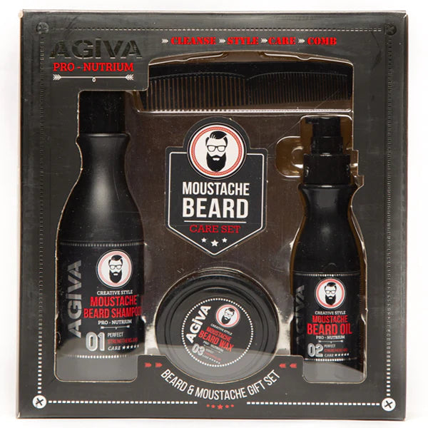 AGIVA Pro-Nutrium beard oil set