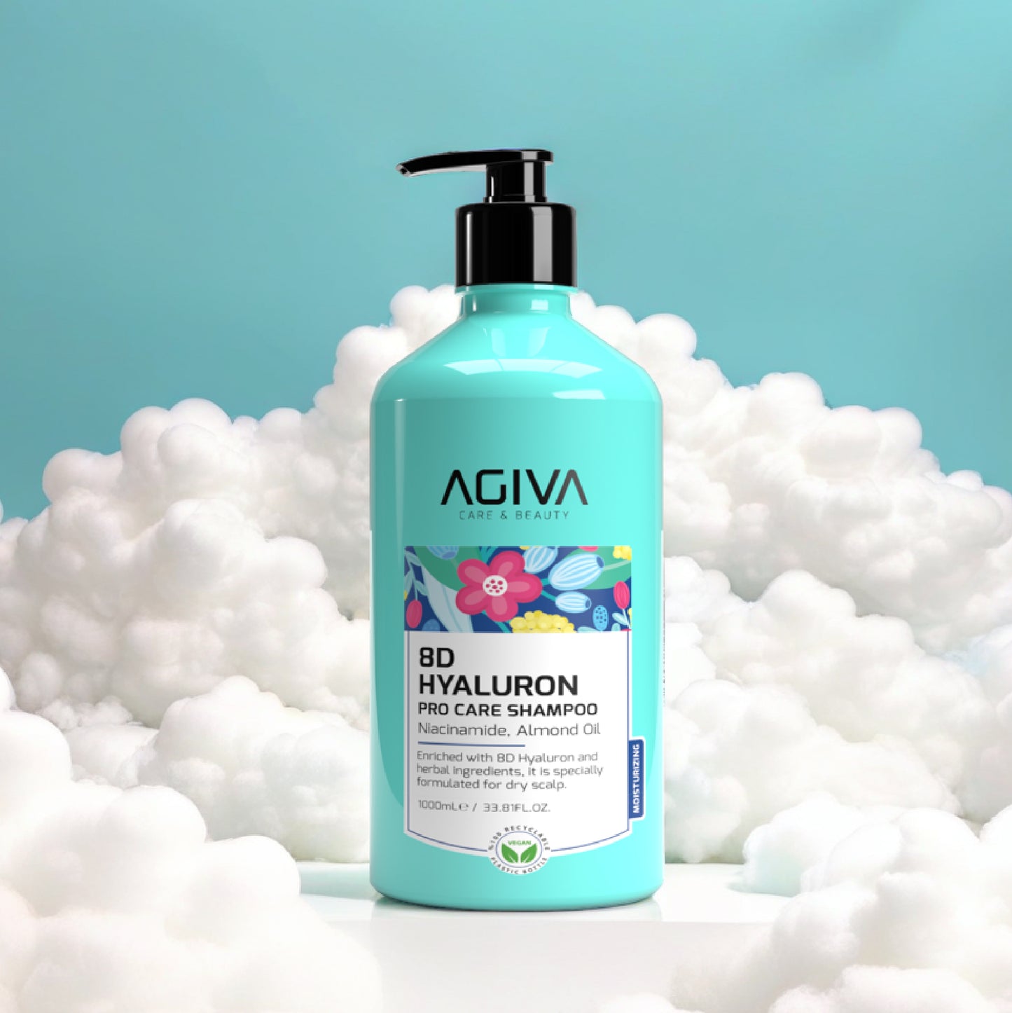 AGIVA 8D Hyaluron Pro Care Shampoo - 1000