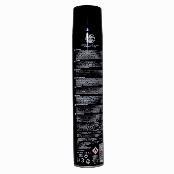 Inferno Powerfull Hairstyling spray BLACK 400ml