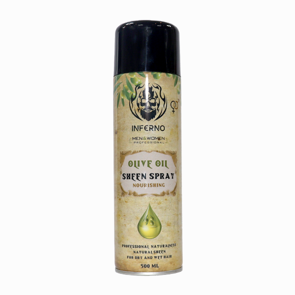 Inferno Olive Oil Hairspray 500ml