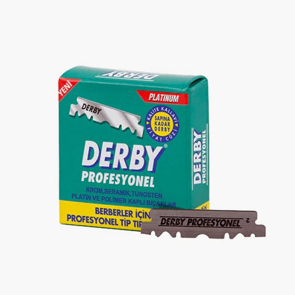 Derby Razor Blades Professional, Single Edge (1000 pcs.) 10 x 100 pack